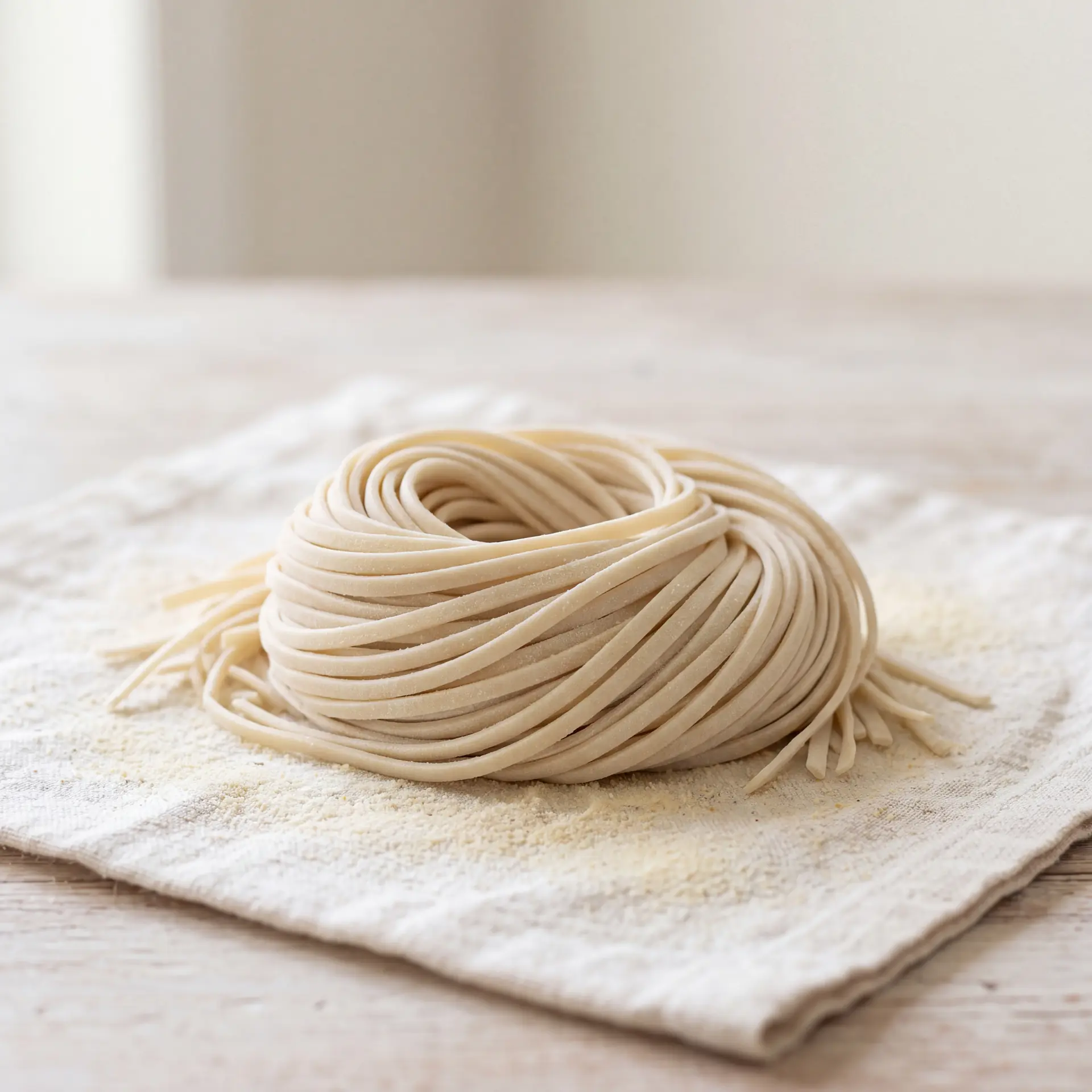 Linguine do Primo, peça única sobre fundo transparente